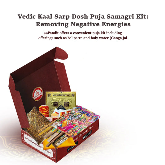 Vedic Kaal Sarp Dosh Puja Samagri Kit: Removing Negative Energies