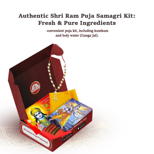 Authentic Shri Ram Puja Samagri Kit: Fresh & Pure Ingredients