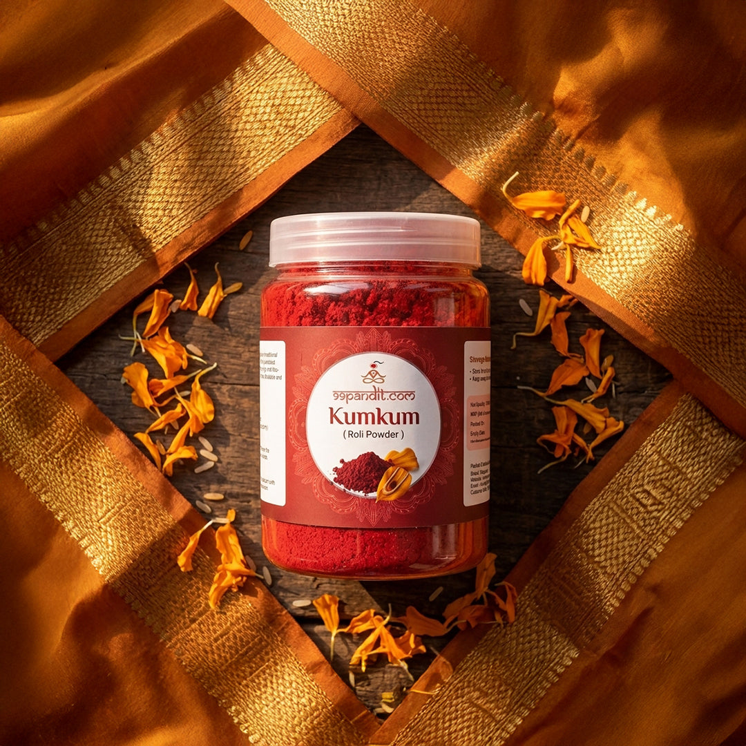 99Pandit Organic Kumkum Powder 100g for Daily Puja
