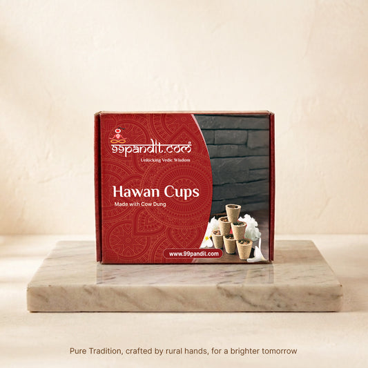 Natural Cow Dung Hawan Cups for Daily Puja | Best Sambrani Dhoop Cups | Long Lasting Dhoop Cups