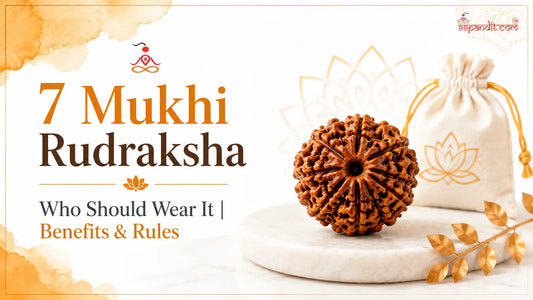 7 Mukhi Rudraksha: Who Should Wear It? Benefits & Rules