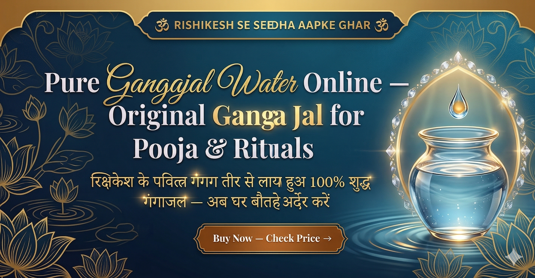 Buy pure Gangajal from Rishikesh online