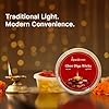 Premium Quality Ghee Diya Wicks for Traditional Rituals (50 Pieces)