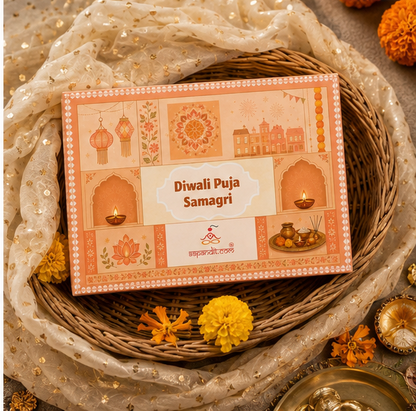 99Pandit Diwali Puja Samagri Kit – 25+ Items for Lakshmi Ganesh Pujan