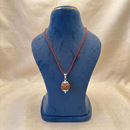 Natural 5 Mukhi Rudraksha Pendant (Lab Certified)