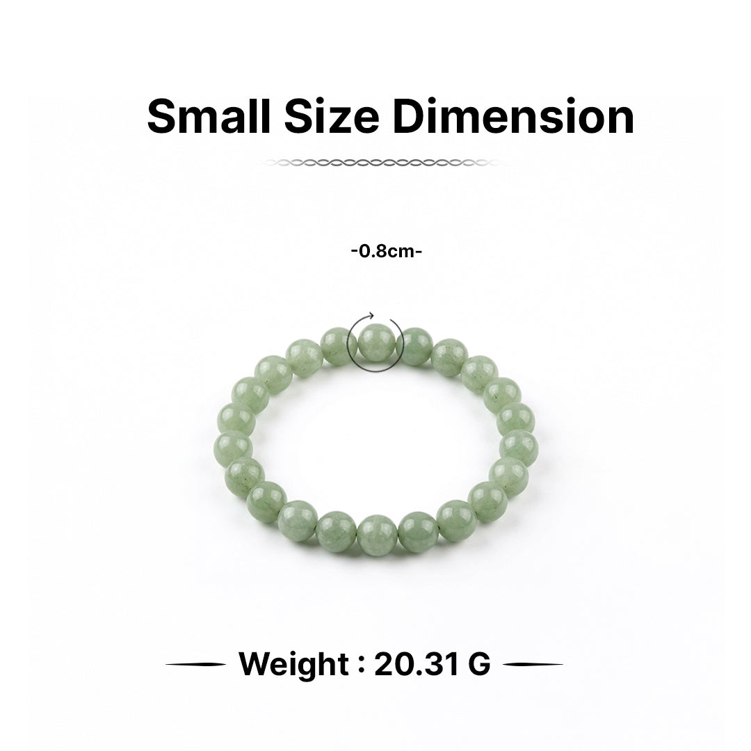 Natural Aventurine Bracelet for Good luck & Success(Lab-Certified)