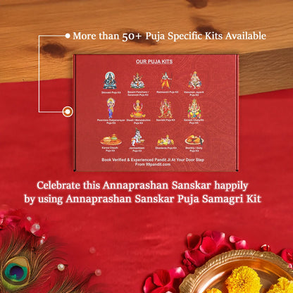 Annaprashan Sanskar Puja Samagri Kit: Complete Ritual Puja Kit