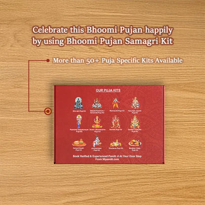 Traditional Bhoomi Pujan Samagri Kit with 100% Pure Ingredients