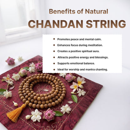 Natural Chandan String White (Lab Certified)