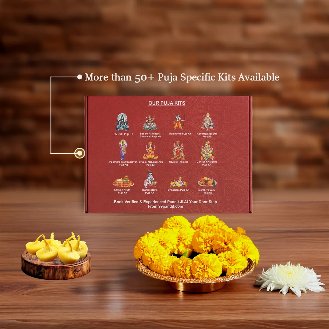 Premium Quality Ghee Diya Wicks for Traditional Rituals (100 Pieces)