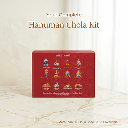 Hanuman Chola Kit for Hanuman Puja: Protection, Courage, & Faith