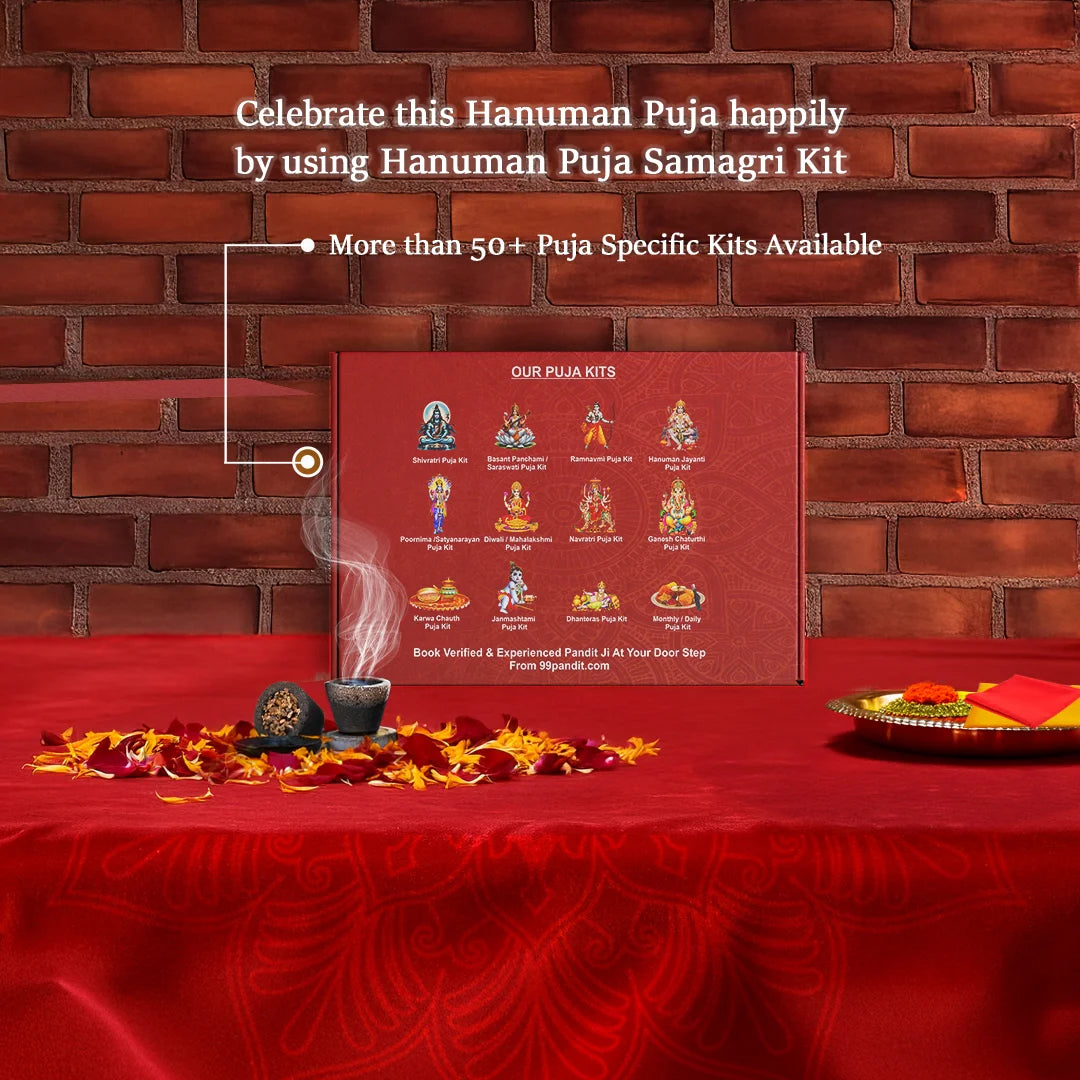 Premium Hanuman Puja Samagri Kit: Perfect for All Ritual