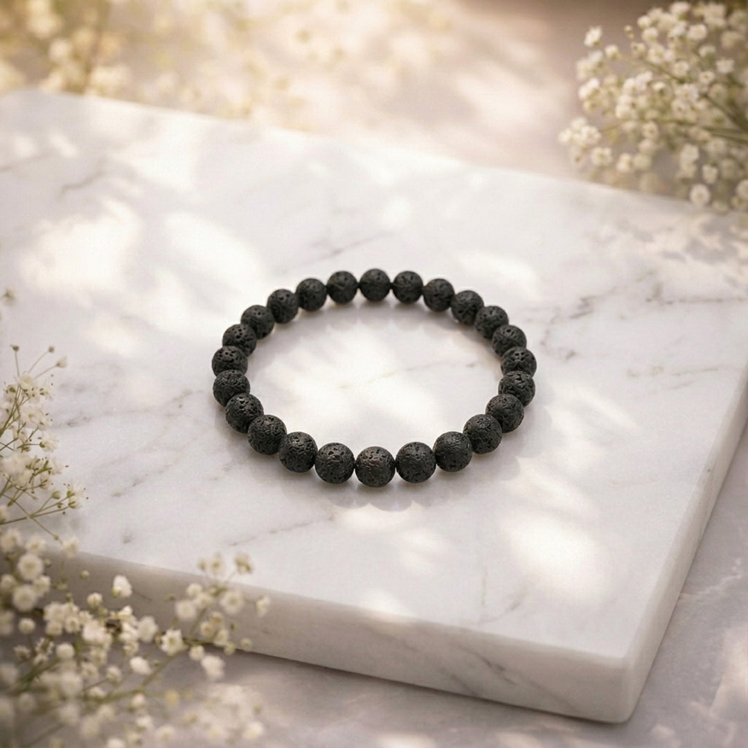 Natural Karungali Bracelet for Protection, Success & Positive Energy (Lab Certified)