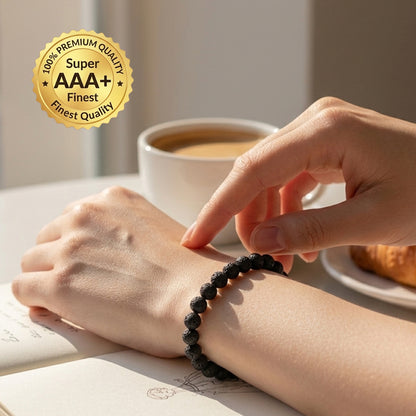 Natural Karungali Bracelet for Protection, Success & Positive Energy (Lab Certified)