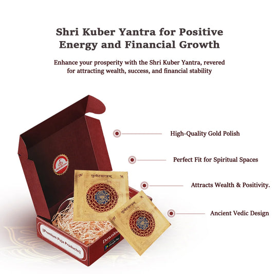Shri Kuber Yantra for Positive Energy and Financial Growth