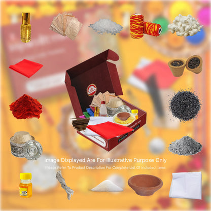 Laghu Rudrabhishek Puja Samagri Kit: Authentic Items for Worship