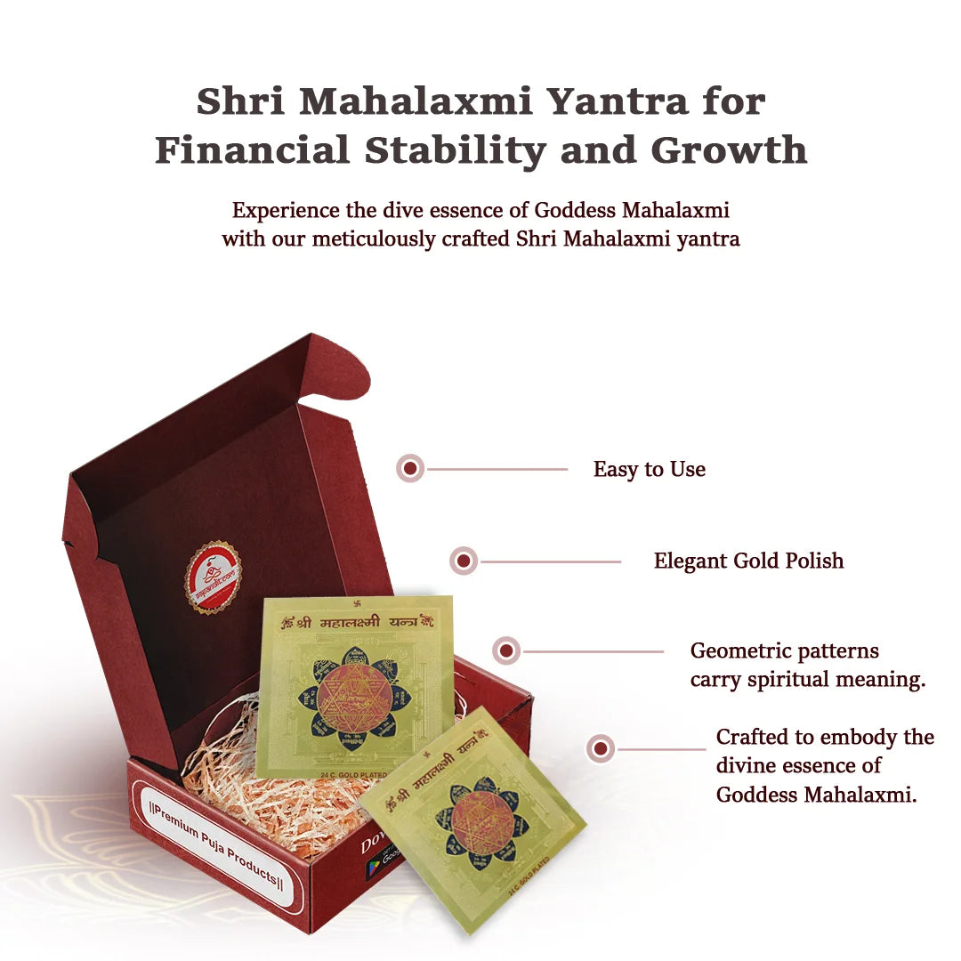 Shri Mahalaxmi Yantra for Financial Stability and Growth