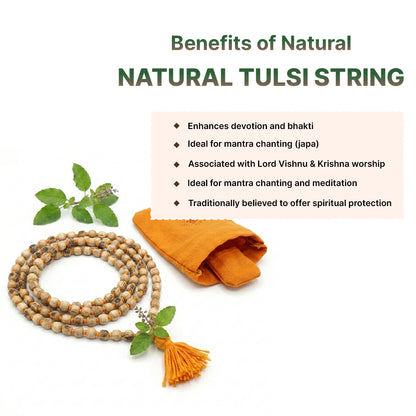 Natural Tulsi String (Lab Certified)