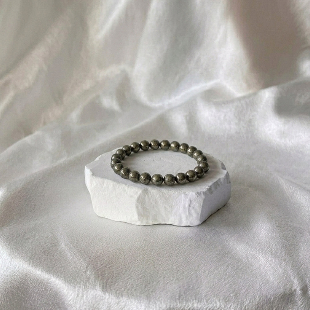Zodiac Capricorn Natural Pyrite Bracelet