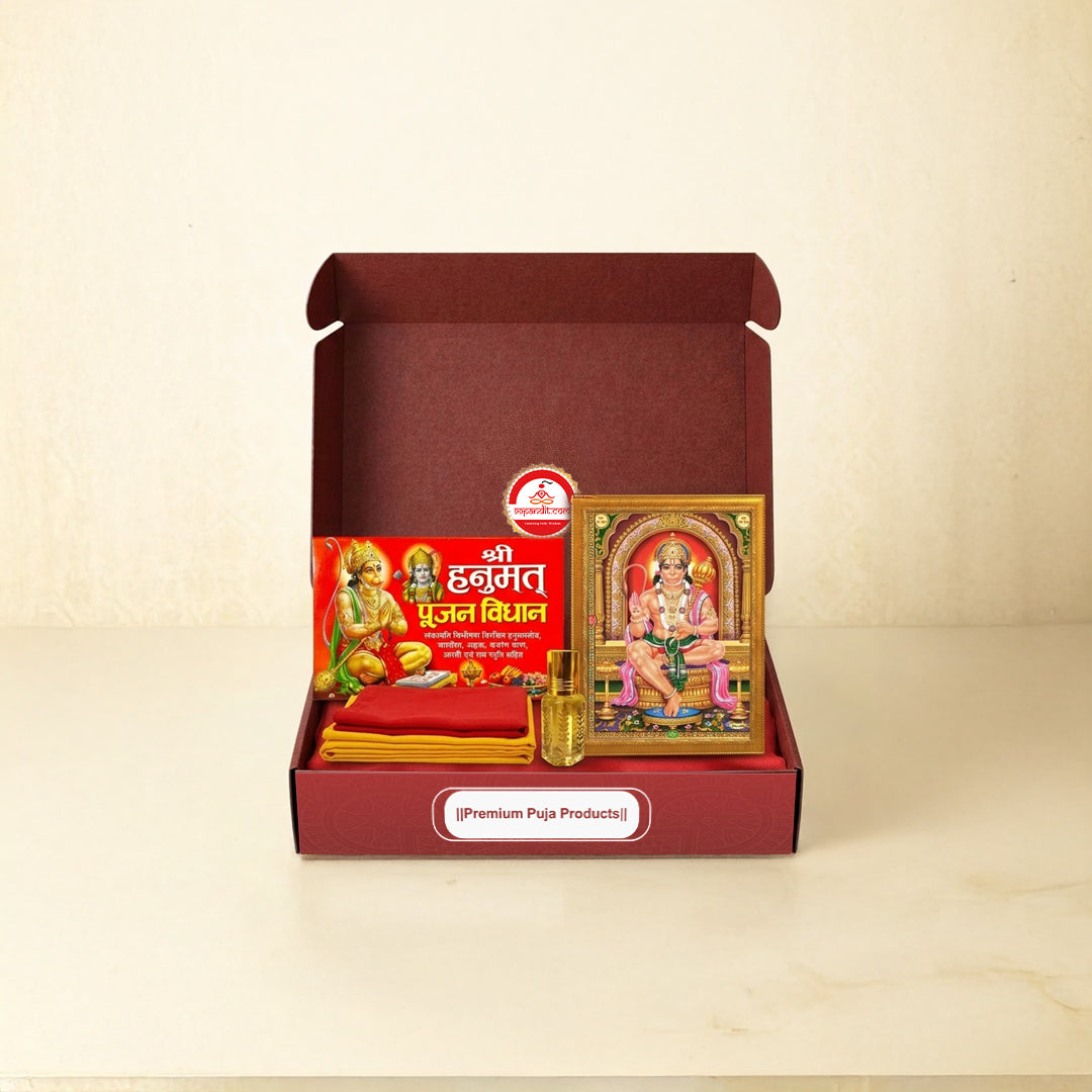 Premium Hanuman Puja Samagri Kit: Perfect for All Ritual
