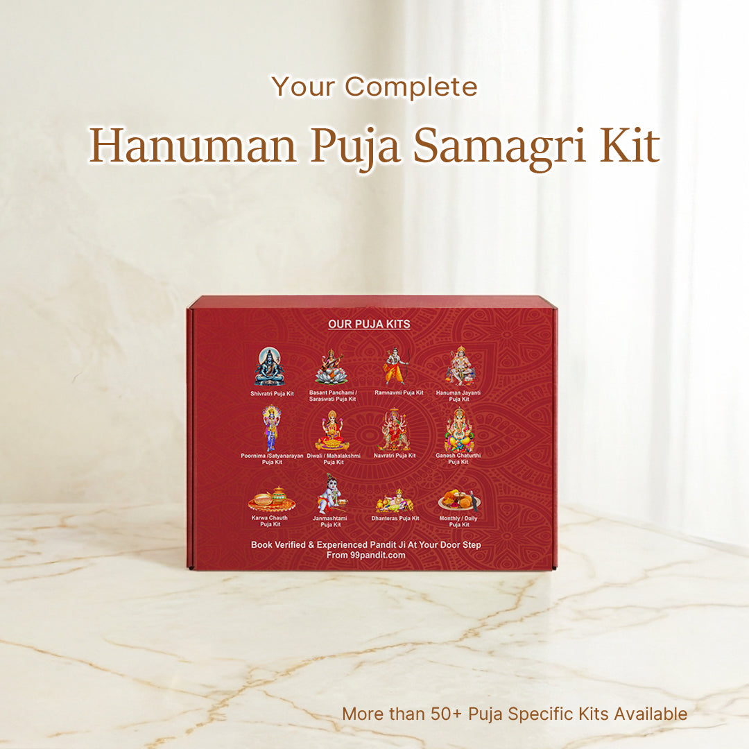 Premium Hanuman Puja Samagri Kit: Perfect for All Ritual