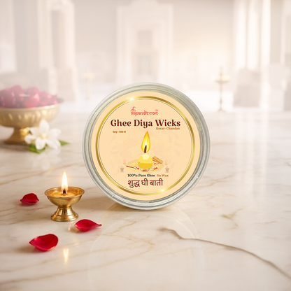 Pure Ghee Diya Batti: Premium Ghee Batti for Home Mandir