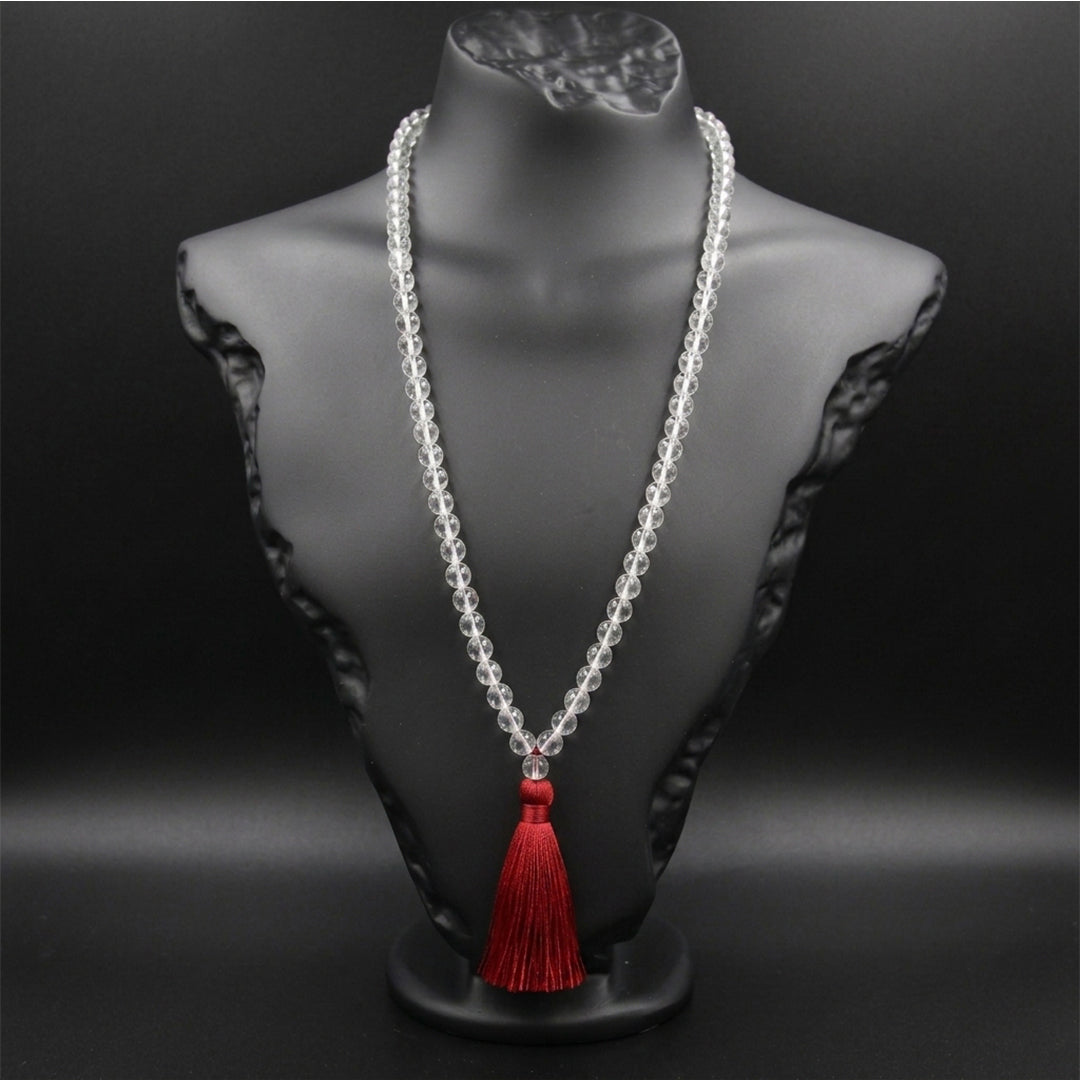 Natural Rock Crystal String (Lab Certified)