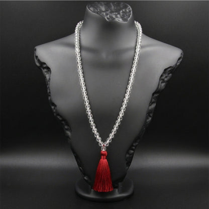 Natural Rock Crystal String (Lab Certified)