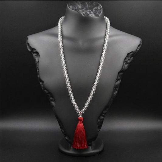 Natural Rock Crystal String (Lab Certified)