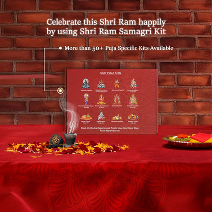 Authentic Shri Ram Puja Samagri Kit: Fresh & Pure Ingredients