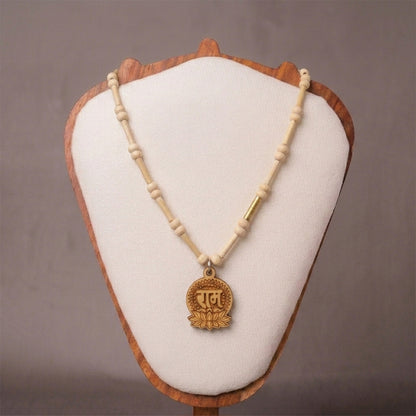 Natural Tulsi Ram Locket Kanthi Mala (Lab Certified)