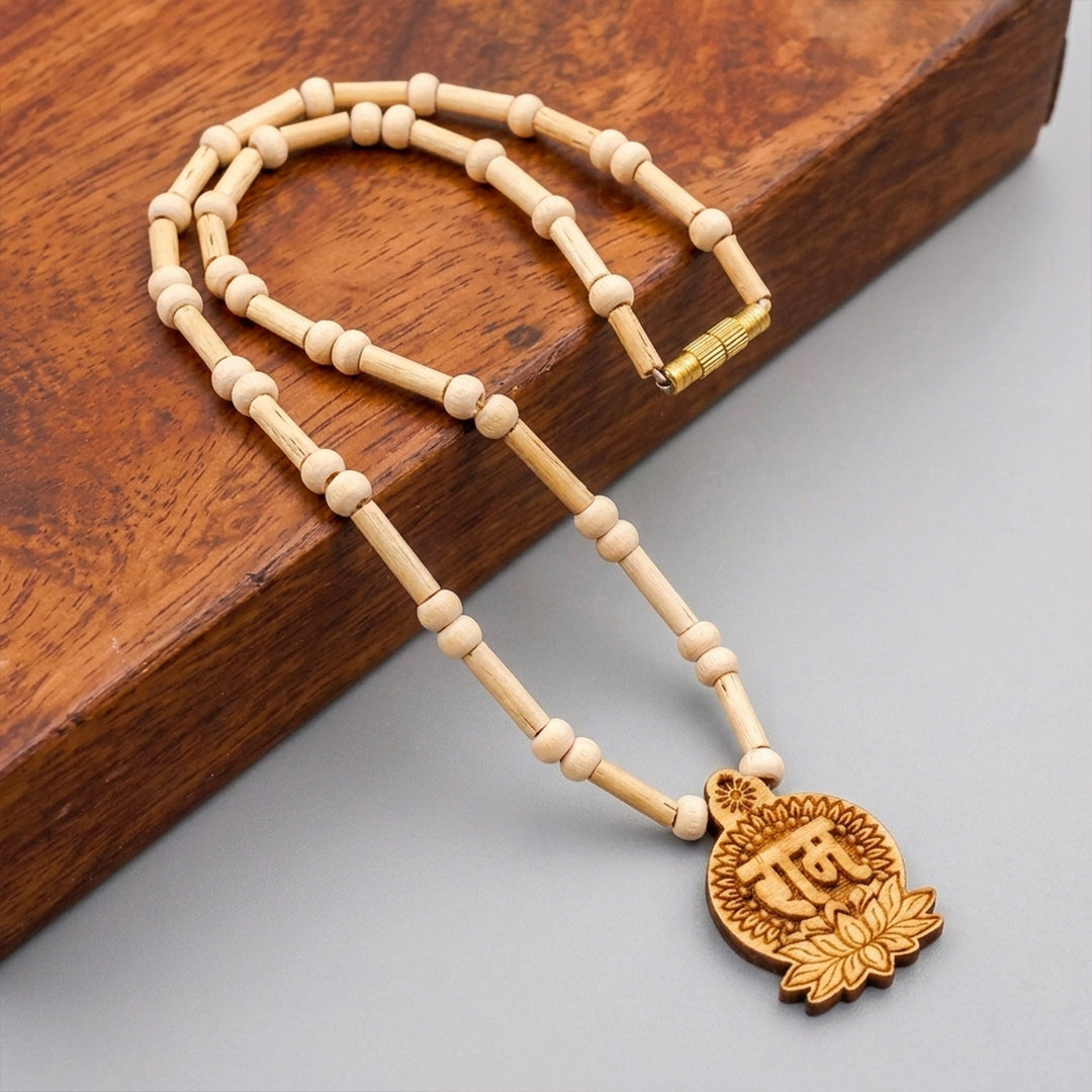 Natural Tulsi Ram Locket Kanthi Mala (Lab Certified)
