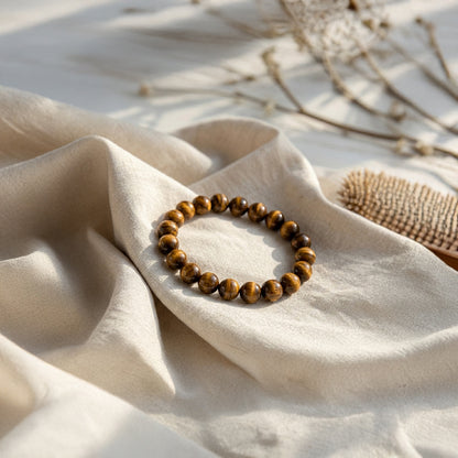 Natural Tiger's Eye Bracelet (Lab Certified)