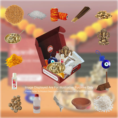 Authentic Vehicle Puja Samagri Kit for a Shubh Aarambh on the Road