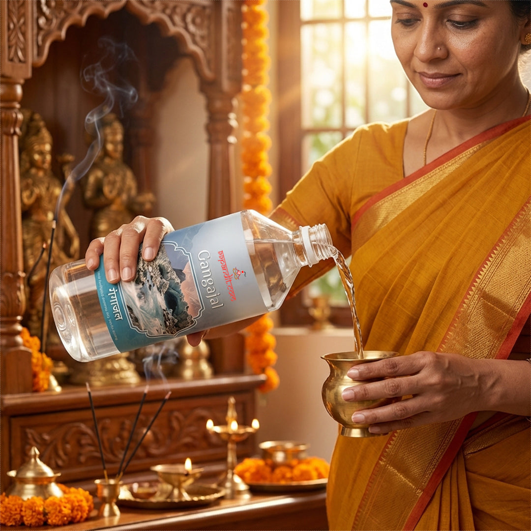 99Pandit Ganga Jal – Authentic Gangajal from Gangotri Valley for Pooja, Havan, Rituals & Hindu Ceremonies