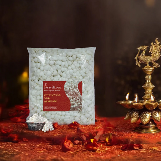 Premium & Long Lasting Cotton Wicks - White (1100 Pieces)