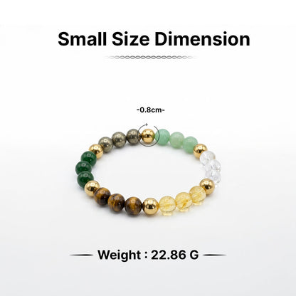 Dhan Yog Bracelet for Wealth, Luck & Career Success (Lab Certified)