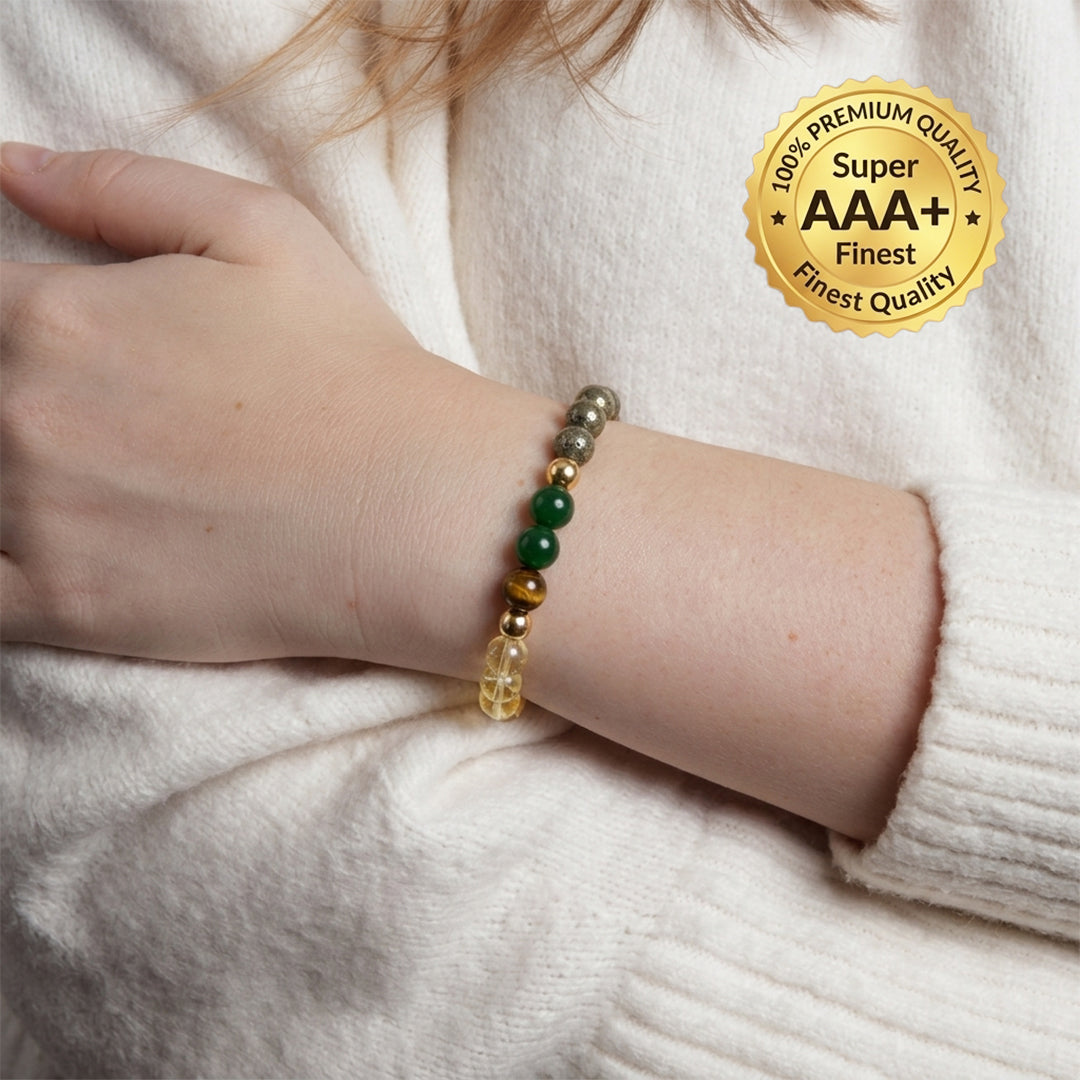 Dhan Yog Bracelet for Wealth, Luck & Career Success (Lab Certified)