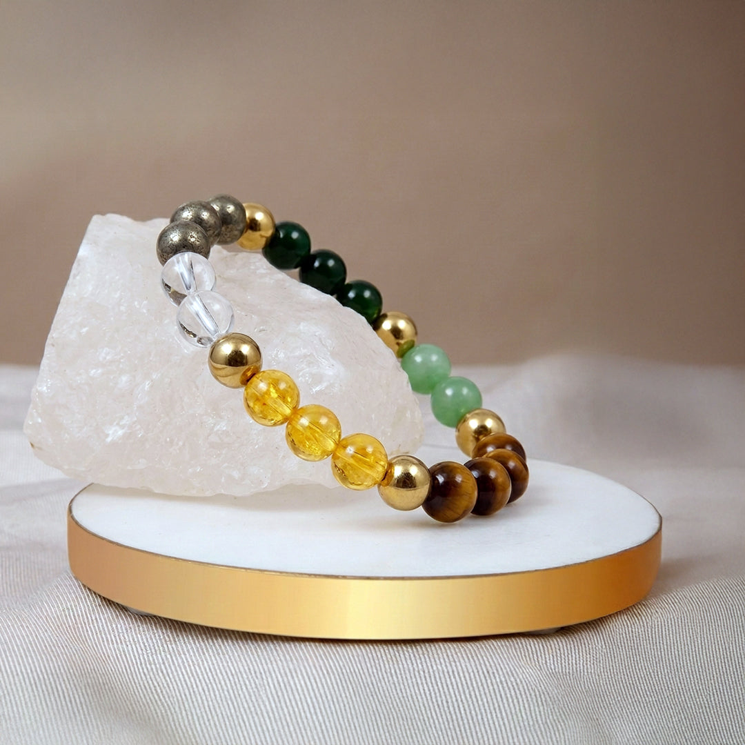 Dhan Yog Bracelet for Wealth, Luck & Career Success (Lab Certified)
