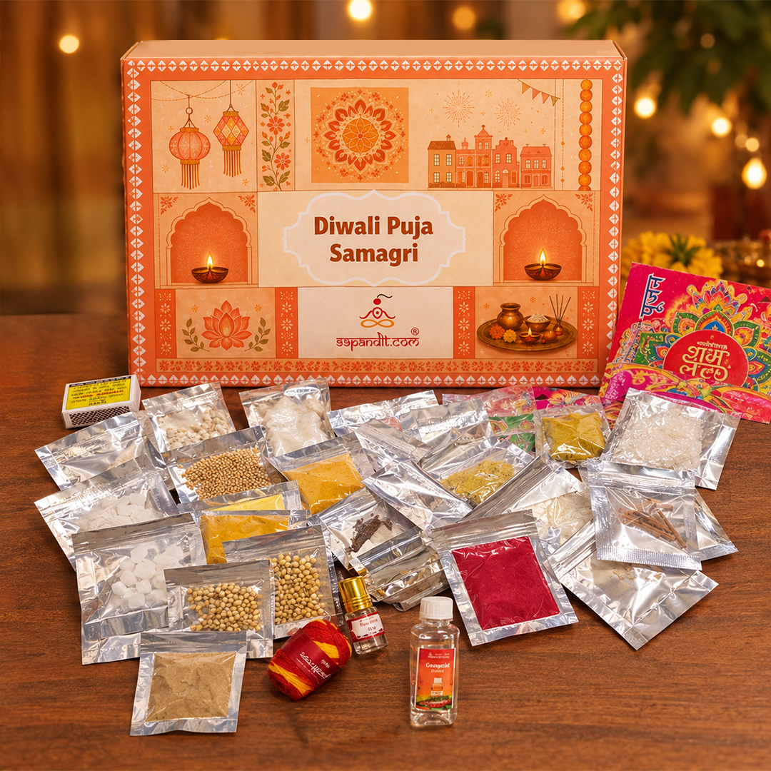 99Pandit Diwali Puja Samagri Kit – 25+ Items for Lakshmi Ganesh Pujan