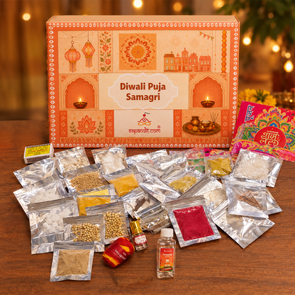99Pandit Diwali Puja Samagri Kit – 25+ Items for Lakshmi Ganesh Pujan