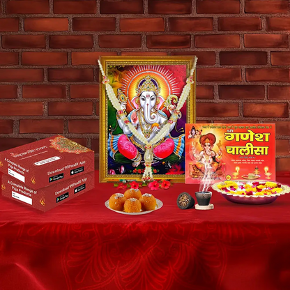Effortless Ganesh Puja Samagri Kit: Everything in One Kit