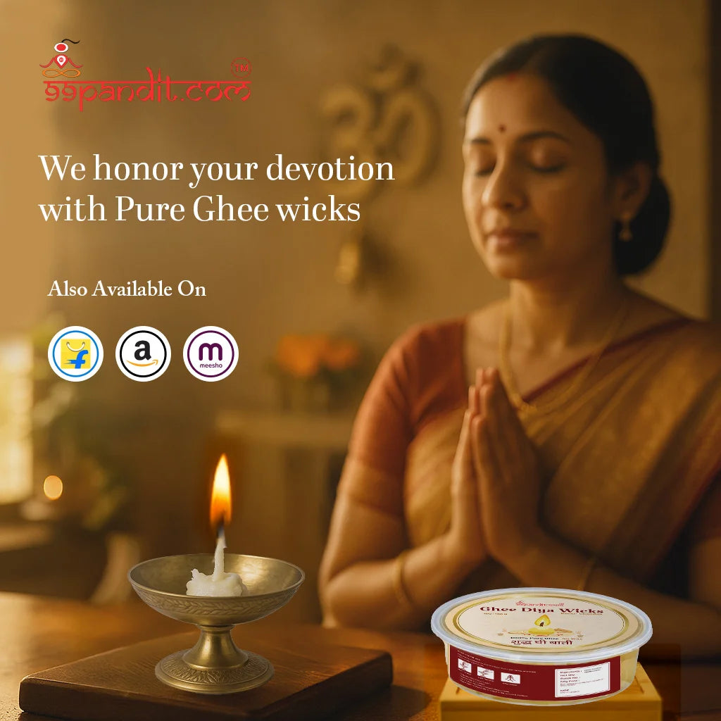 Pure Ghee Diya Batti: Premium Ghee Batti for Home Mandir