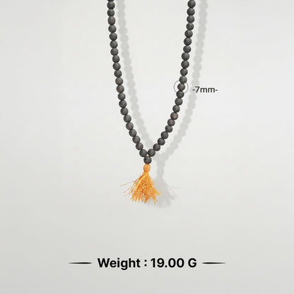 Natural Karungali String Mala7 mm (Lab Certified)
