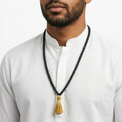 Natural Karungali String Mala7 mm (Lab Certified)