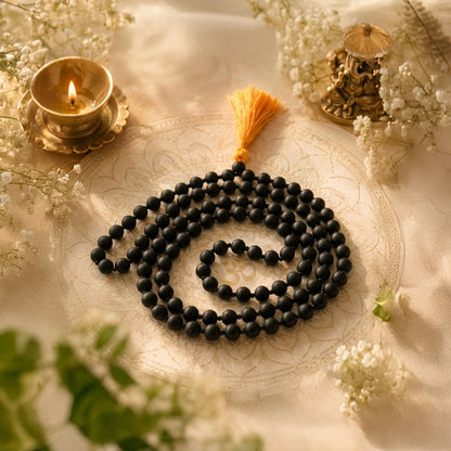 Natural Karungali String Mala7 mm (Lab Certified)
