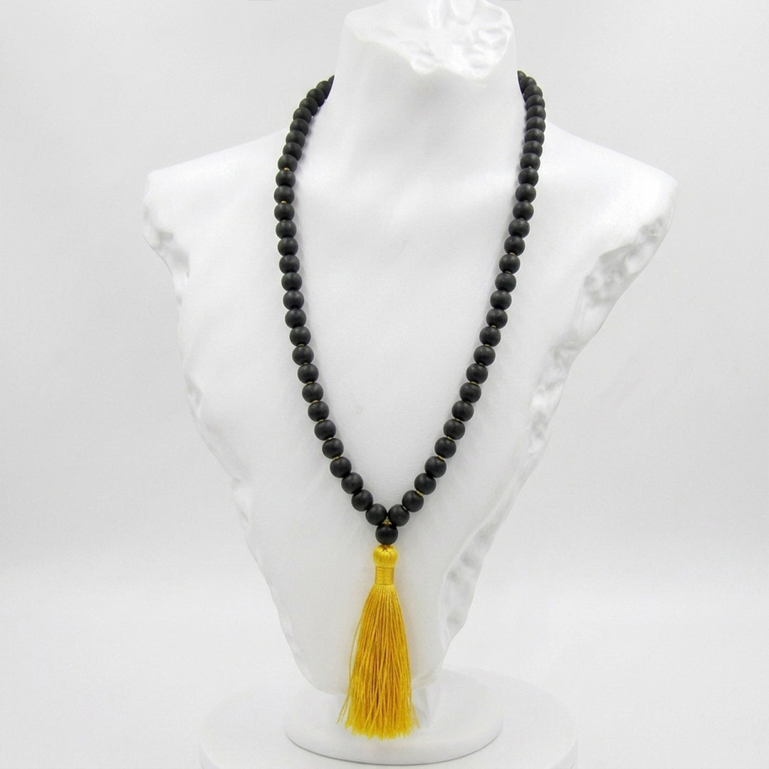 Natural Karungali String Mala 8 mm (Lab Certified)