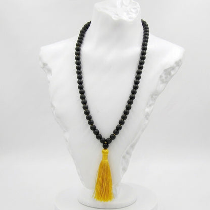 Natural Karungali String Mala 8 mm (Lab Certified)