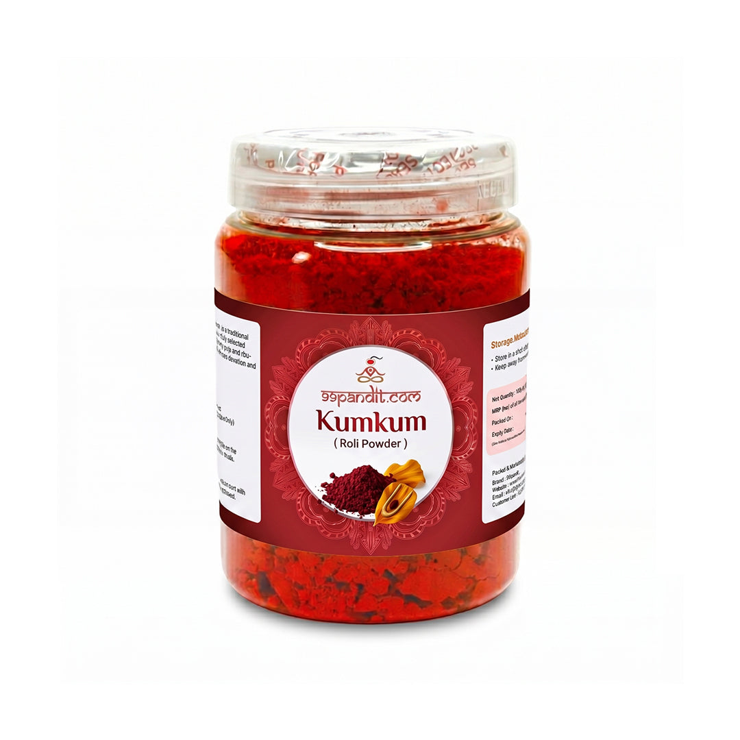 99Pandit Organic Kumkum Powder 100g for Daily Puja